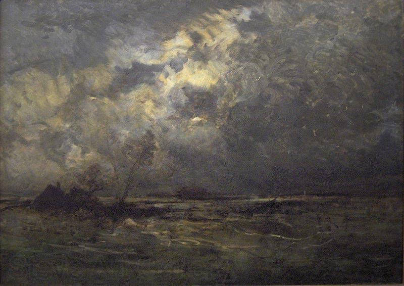 Hippolyte Boulenger The inundation France oil painting art